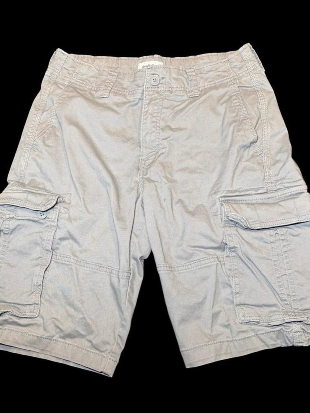 Men's Cargo Shorts in Light Beige - Casual Utility Style